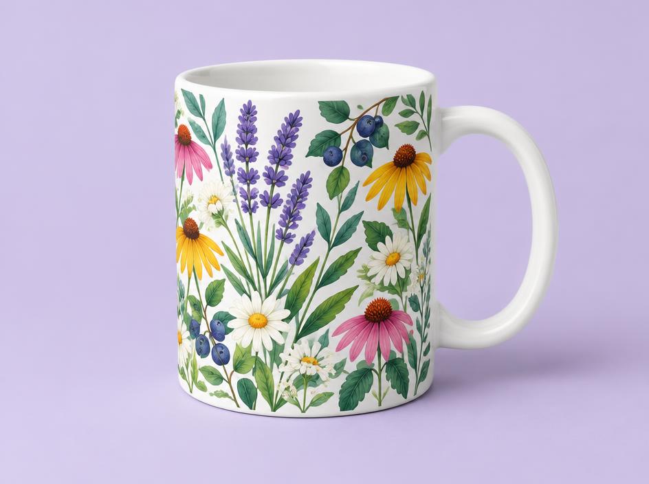 Illustration of mugs