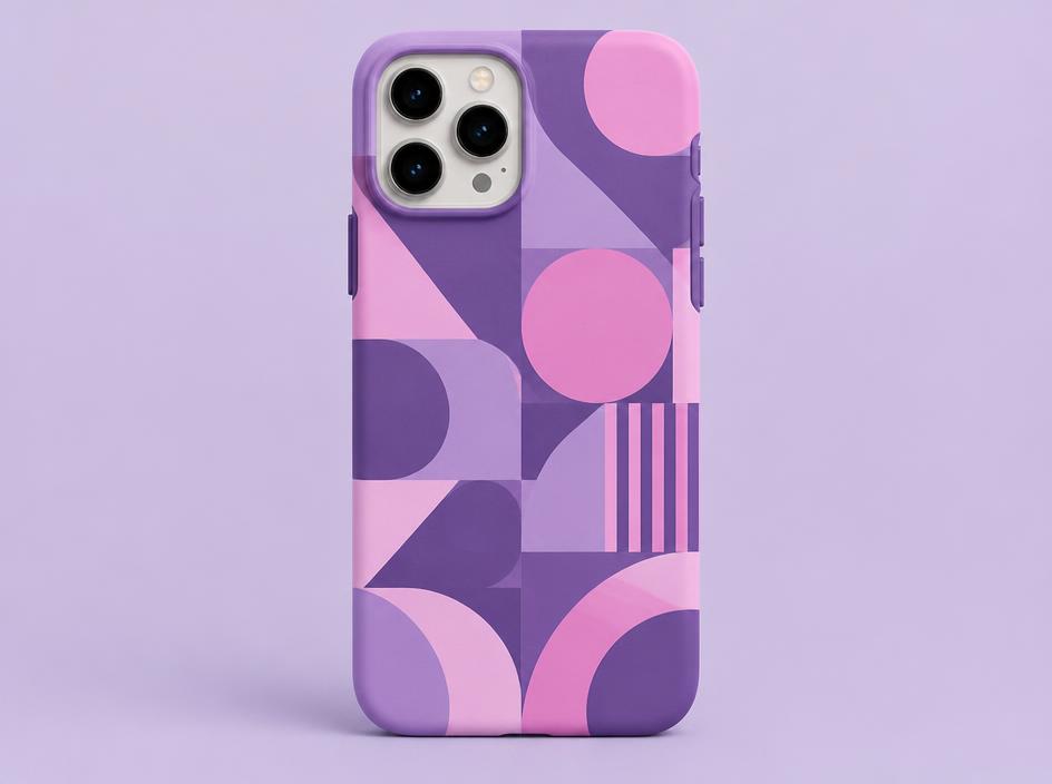 Illustration of phone cases